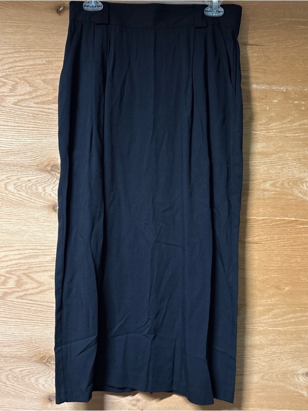 Vintage Black Maxi Skirt - Versatile Everyday Style - Picture 1 of 6